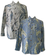 Helconia Sketch Men's Long Sleeve Shirt