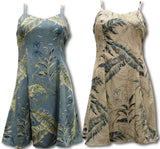 Heliconia Sketch Empire Fit Princess Flared