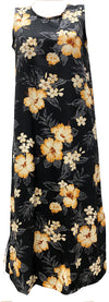 Hibiscus Garden Keyhole Back Slit Tank