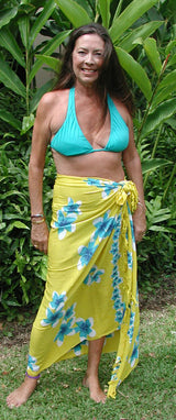 Hibiscus Lei Lava-Lava Sarong