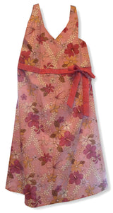 Hibiscus Lei Girl's Halter Dress