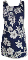 Hibiscus Monstera Petite Women's A-Line Dress