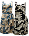 Hibiscus Pareau Smocked Back Sarong