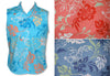 Hibiscus Swirl women's sleeveless cotton