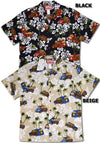 Hibiscus Vintage Woody mens shirt