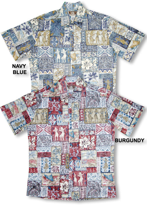 Hula Honu Outrigger Reverse Shirt