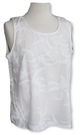 Hurricane Women's White Tank Top