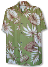 Inspiration Monstera Men's Rayon Shirt