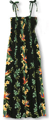 Island Bird of Paradise Smocked Tube Dress