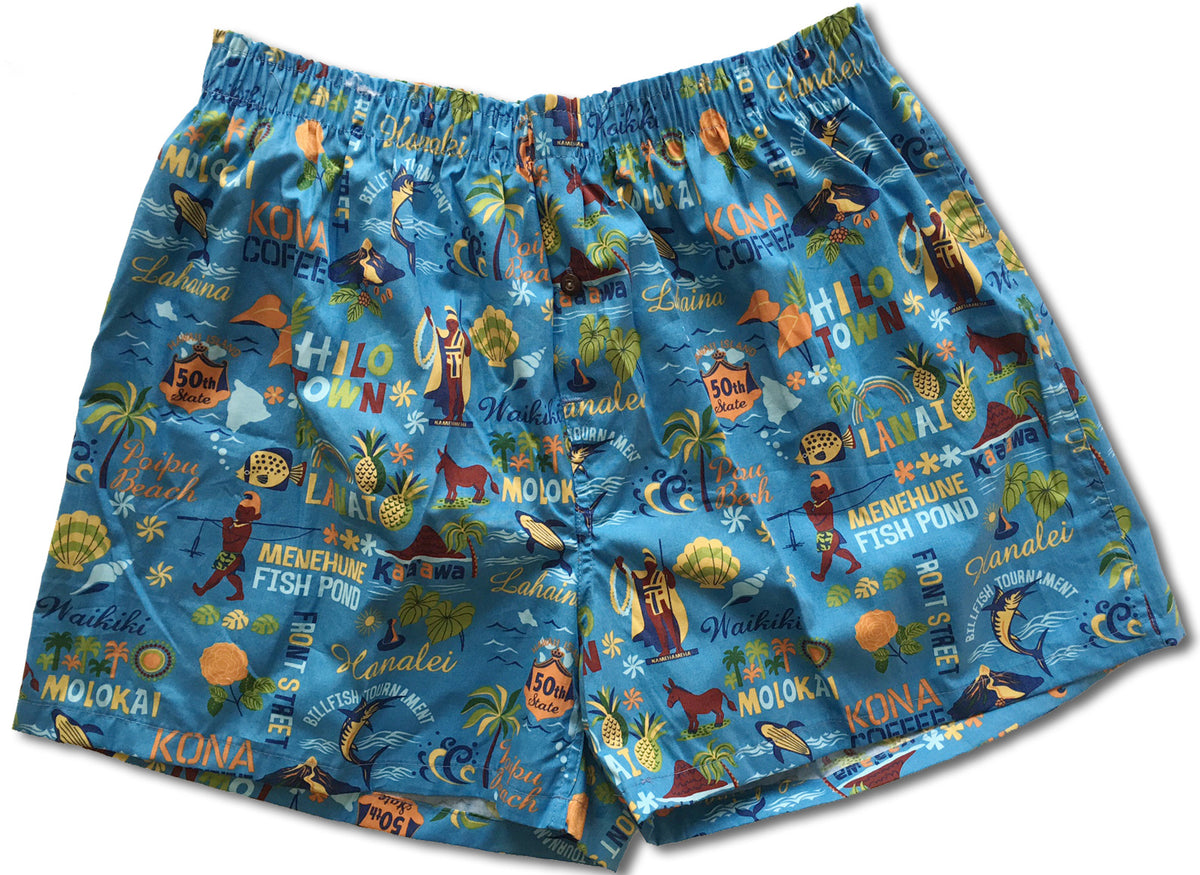 Island Treasures Bamboo Boxer Shorts
