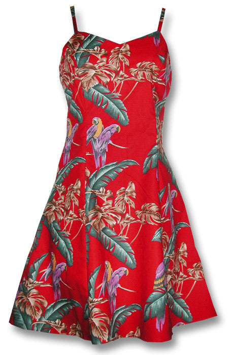 Jungle Bird Empire Fit Princess Flared