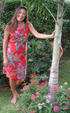 Jungle Bird Women's Short Tank Flared Dress