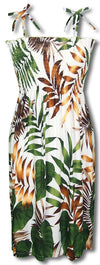 Jungle Experience Smocked Tube Dress
