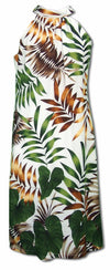 Jungle Experience Halter Long Dress