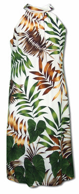 Jungle Experience Halter Long Dress