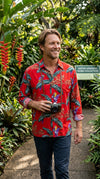 Jungle Bird Men's Long Sleeve Shirt — Men's Long Sleeve Shirts — Paradise Found