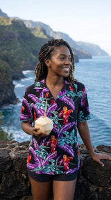 Jungle Bird women's paradise found shirt — Women's Camp Shirts — Paradise Found (view 9)