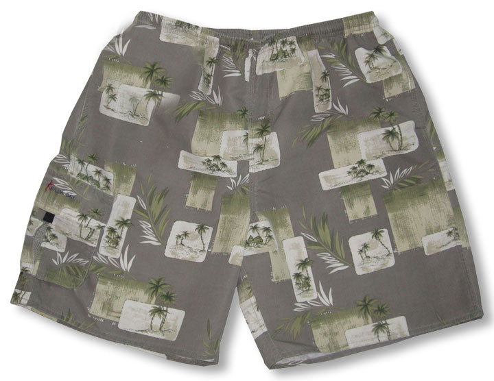 Kaanapali Beach mesh liner swim trunks