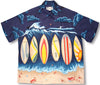 Longboard Men's No Pocket Vintage Kamehameha Shirt
