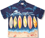 Longboard Men's No Pocket Vintage Kamehameha Shirt