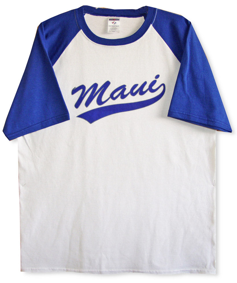 Pack of 3 Maui Raglan Sleeve Baseball T-Shirts