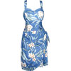 Melia Plumeria Smocked Back Sarong