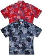 Polynesian Tapa Tradition Men's Reverse Shirt