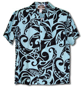 Modern Polynesian Tradition Tattoo Aloha Shirt