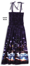 Moonlight Surf Smocked Tube Dress