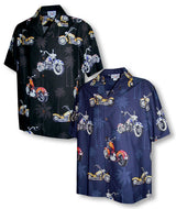 Motorcycles in Paradise Men's Shirt