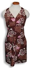 Neapolitan Hibiscus Empire Criss Cross Halter