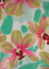 Neon Orchid Smocked Back Sarong