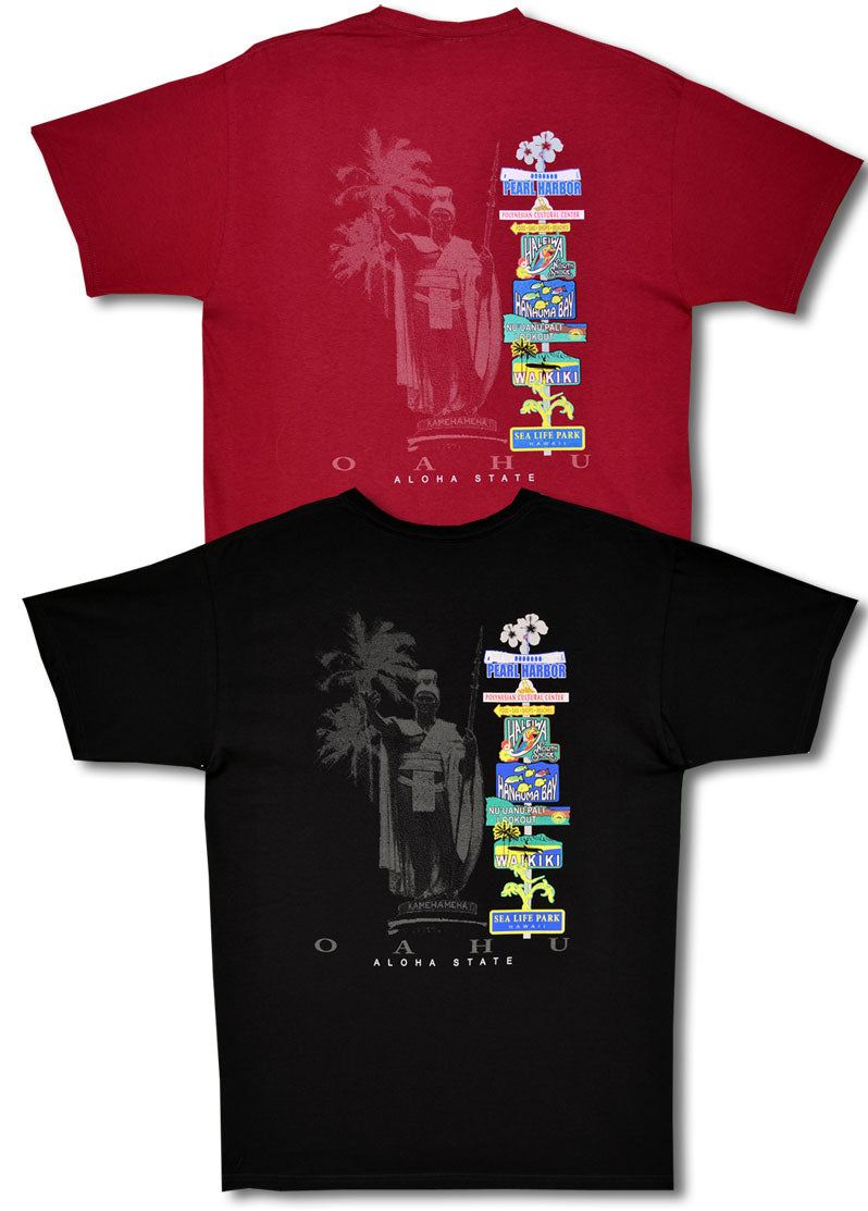Oahu Sign Post T-Shirt