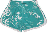 Ocean Waves Girl's Volley Shorts