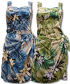 Orchid Jungle Smocked Back Sarong