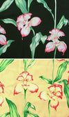 CLOSEOUT Orchid Panel Collarless Blouse