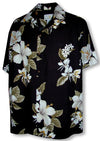 Orchid White Flower Zepher Men's Shirt