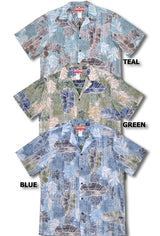 Pale Free Falling Leaf Men's Reverse Shirt