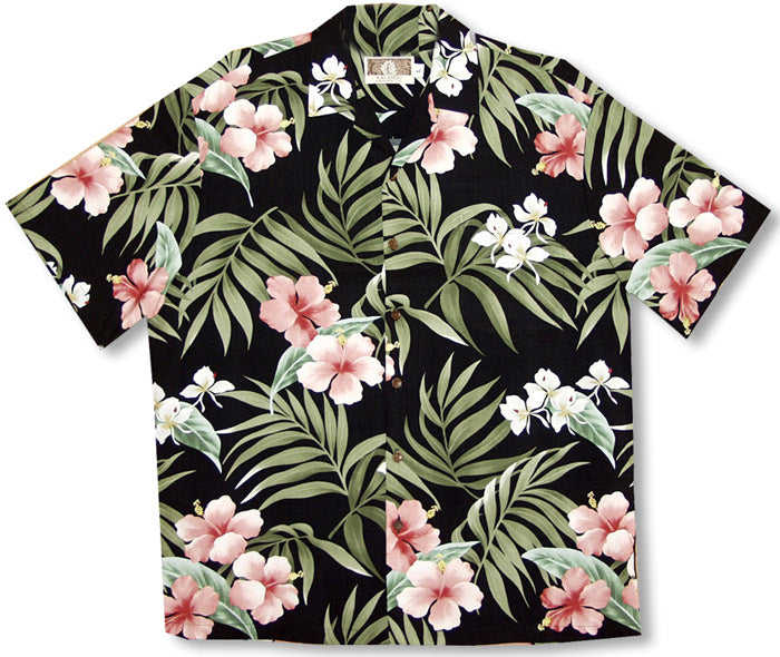Pale Hibiscus Orchid Men's Shirt