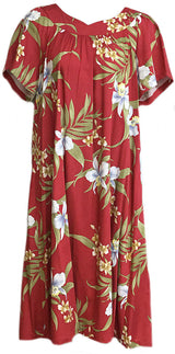 Pali Orchid Muumuu Dress