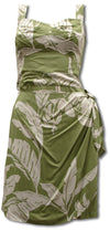 Paradise Banana Smocked Back Sarong