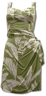 Paradise Banana Smocked Back Sarong