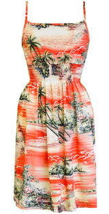 Paradise Island Surf Empire Smocked Sun Dress