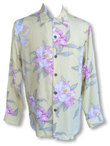 Paradise Orchid Corsage Men's Long Sleeve Shirt