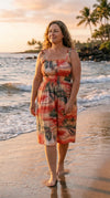 Paradise Island Surf Women's Hawaiian Smocked Dress
