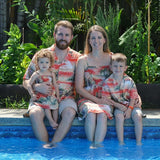 Paradise Island Surf Women's Hawaiian Smocked Dress