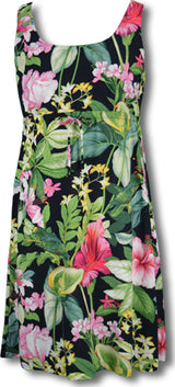 Parakeet Lush Garden empire tie front