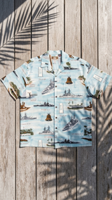 Pearl Harbor Remembered Dec 7th 1941 shirt — Men's Rayon Shirts — RJC (view 10)