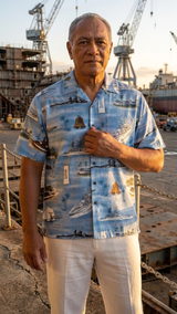 Pearl Harbor Remembered Dec 7th 1941 shirt — Men's Rayon Shirts — RJC (view 8)