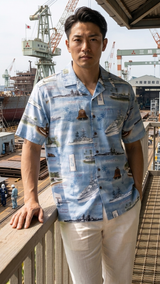 Pearl Harbor Remembered Dec 7th 1941 shirt — Men's Rayon Shirts — RJC (view 6)